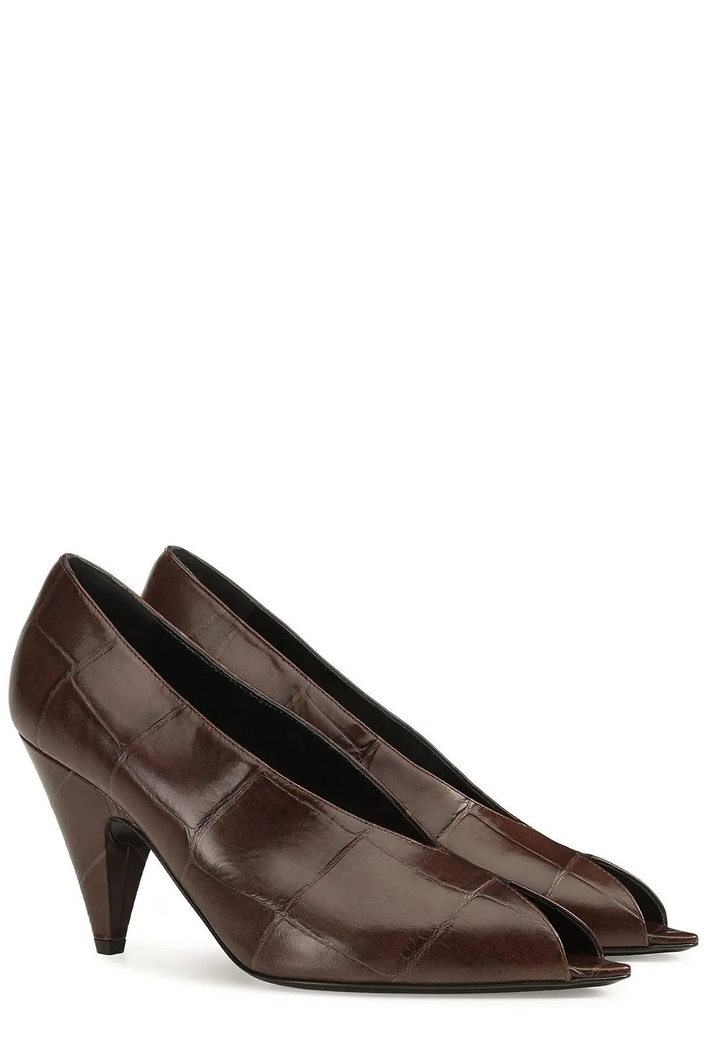 Sergio Rossi Cutout Heeled Pumps