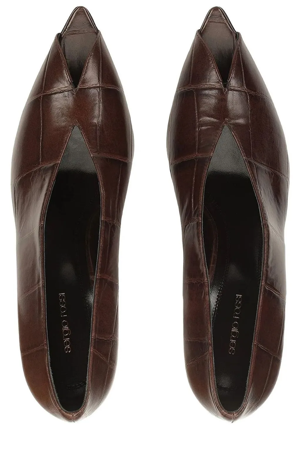 Sergio Rossi Cutout Heeled Pumps