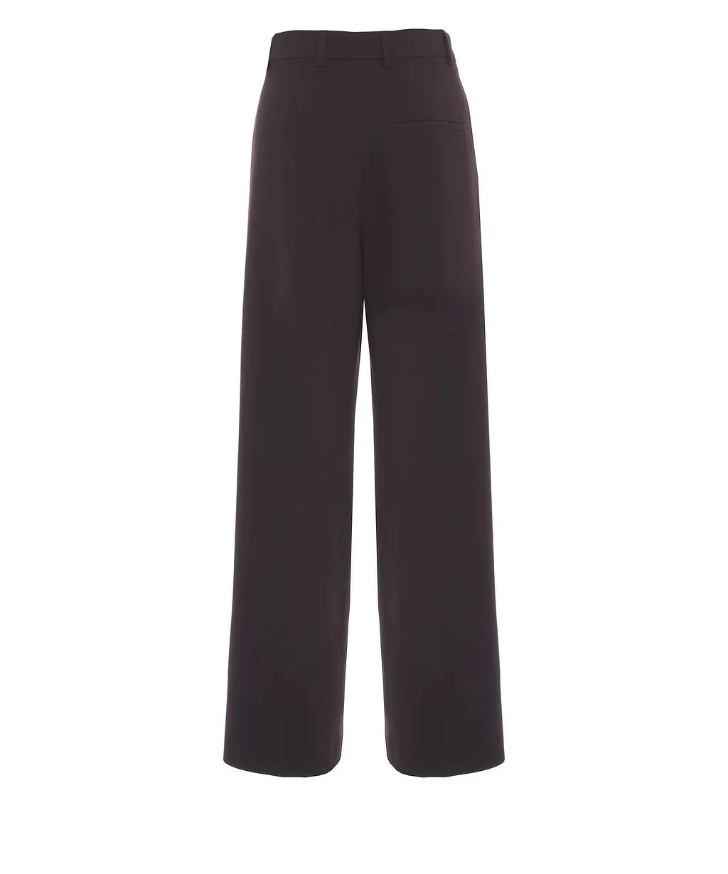 Pleated Wide Leg Pants