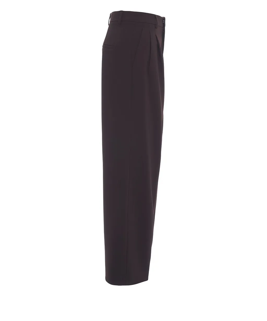 Pleated Wide Leg Pants