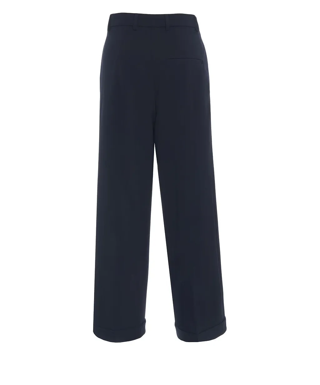 Pleated Wide Leg Pants