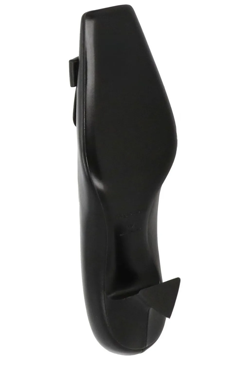 Sergio Rossi Square-Toe Plaque Heeled Pumps