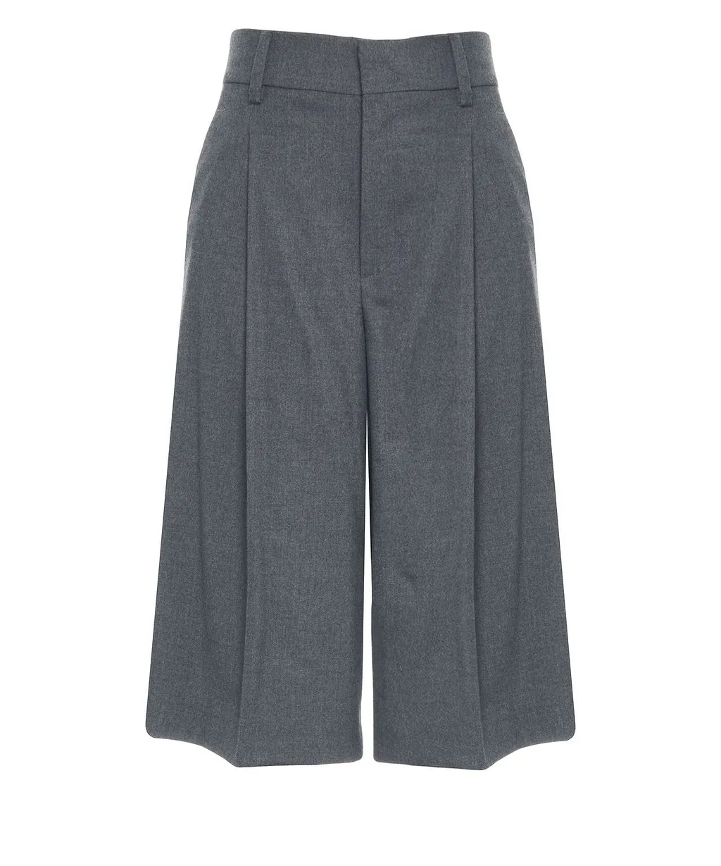 Sergio Rossi Wide Leg Shorts