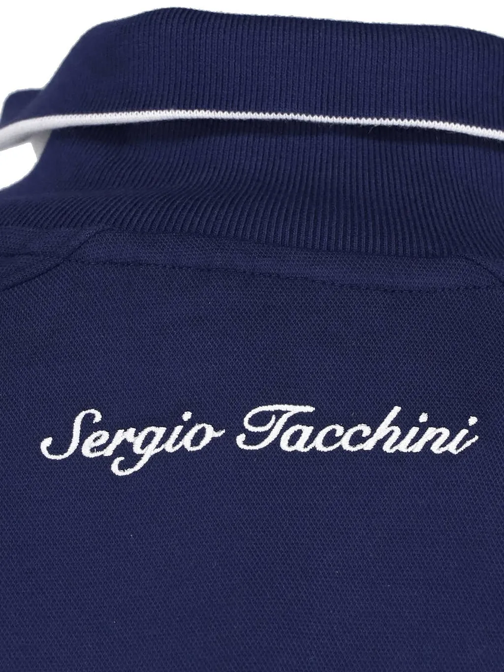 Sergio Tacchini Zip-Up Logo Sweatshirt