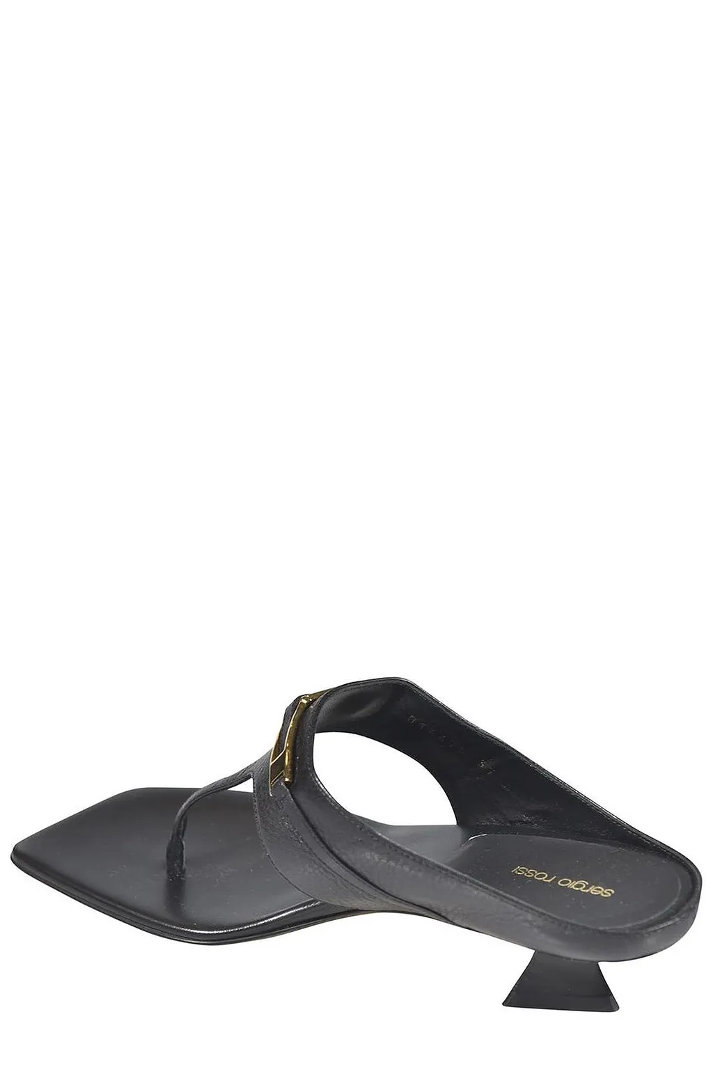 Sergio Rossi Square-Toe Heeled Sandals
