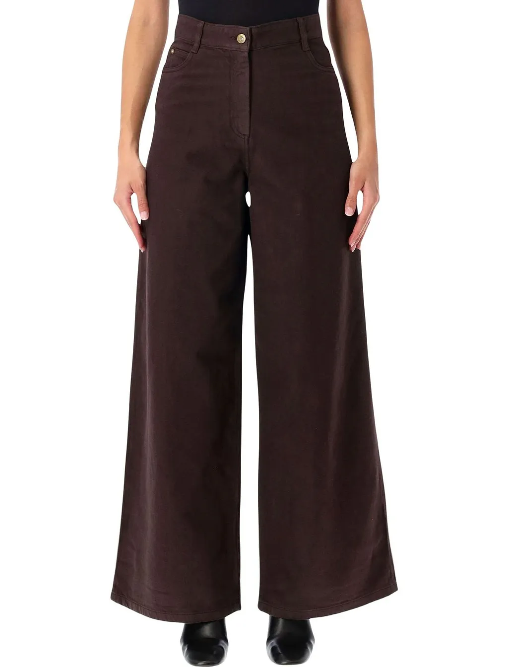 Dalt High-Rise Wide-Leg Pants