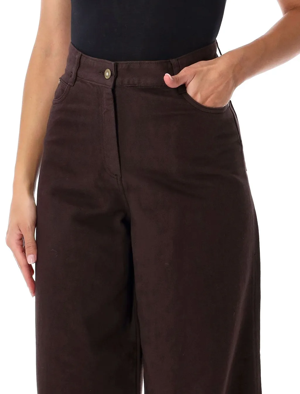 Dalt High-Rise Wide-Leg Pants