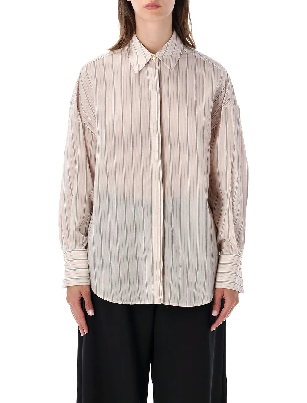 Mabel Striped Oversized Shirt