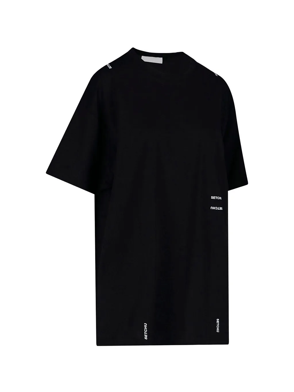 Setchu Logo Printed Crewneck T-Shirt