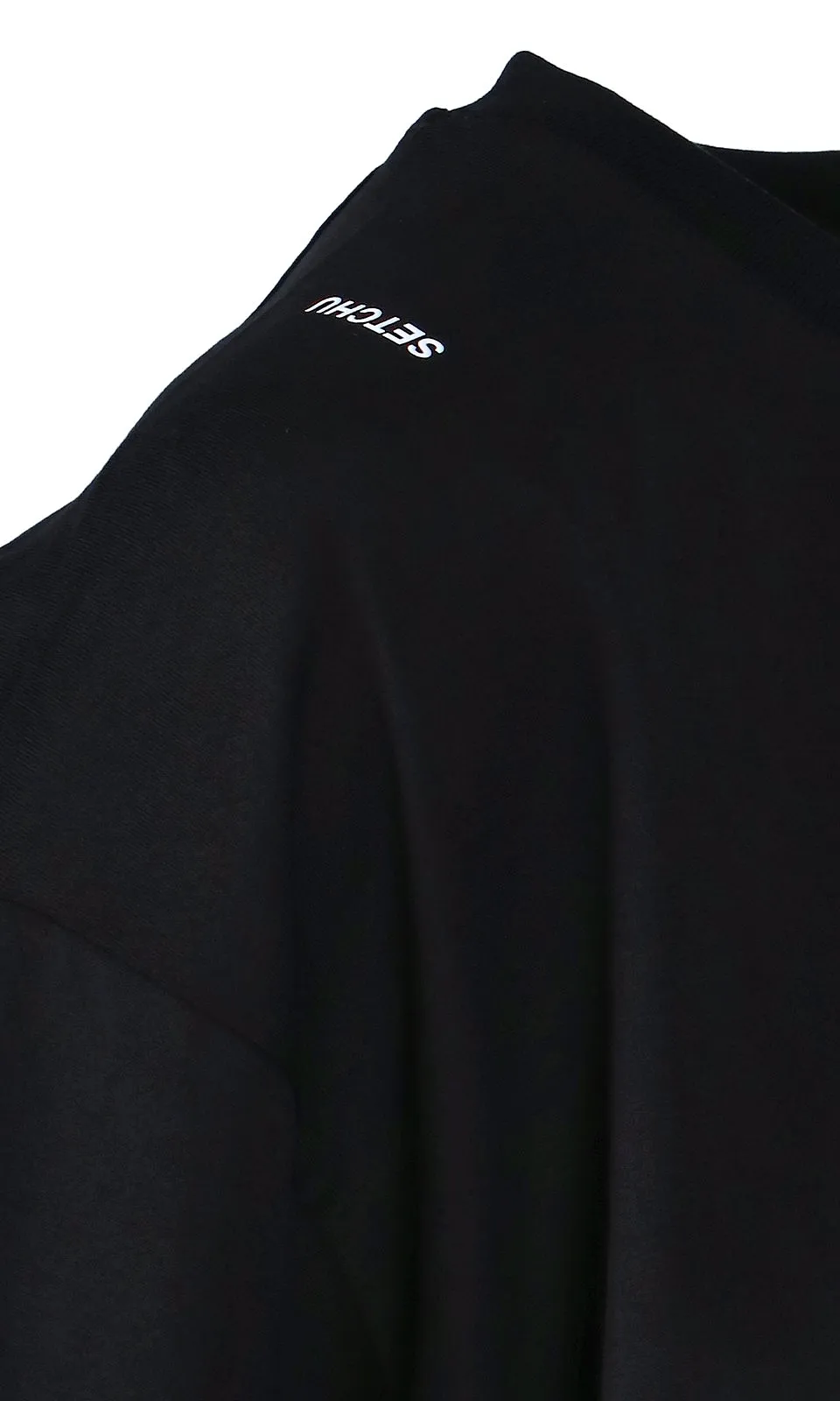 Setchu Logo Printed Crewneck T-Shirt