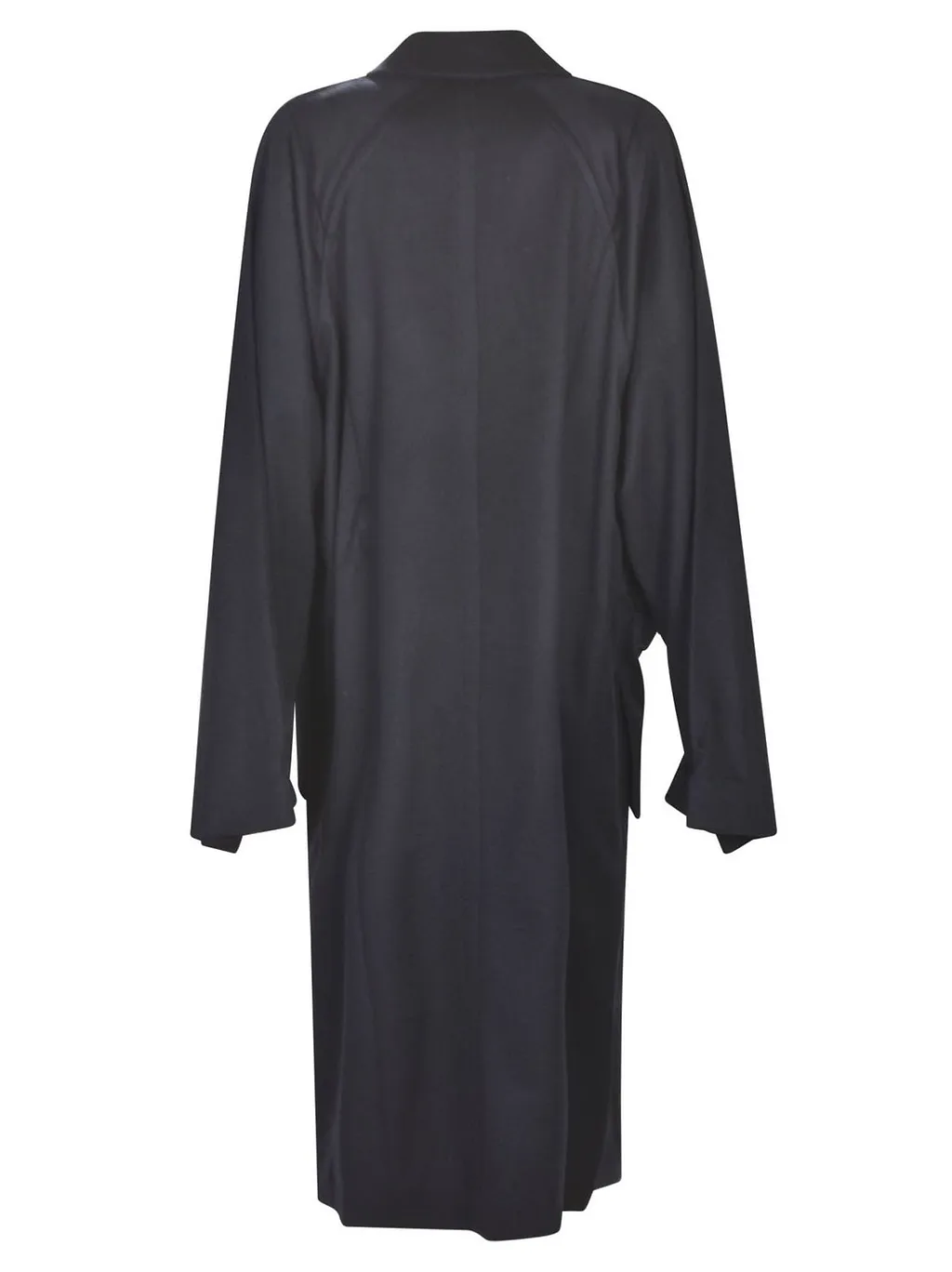 Setchu Draped Double-Breasted Coat