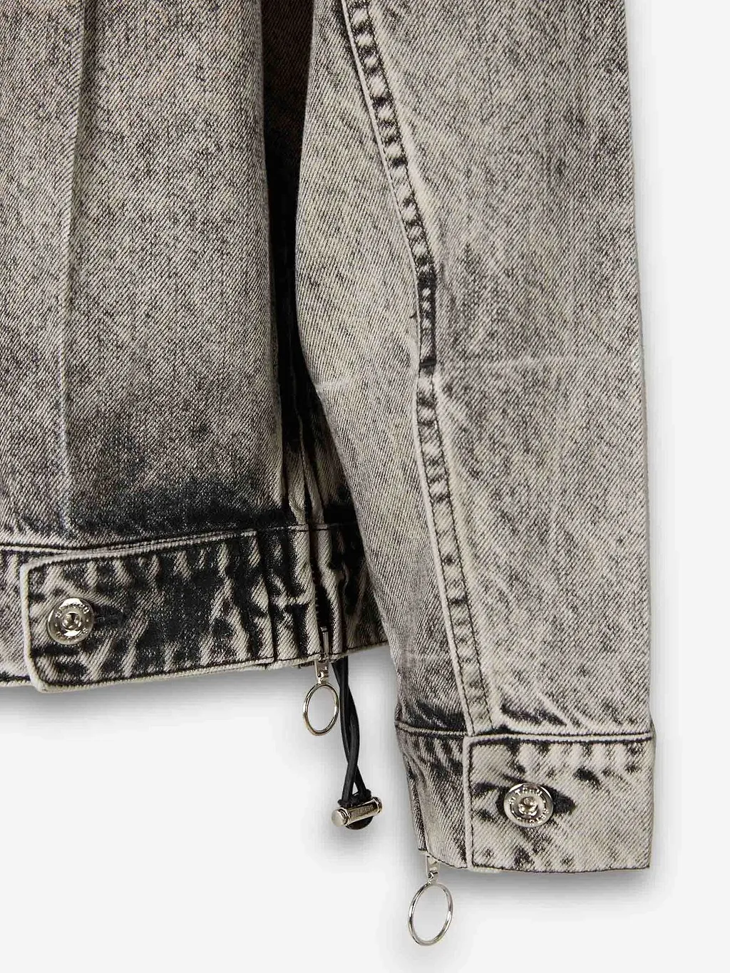 Setchu Removable Zip Detail Denim Jacket