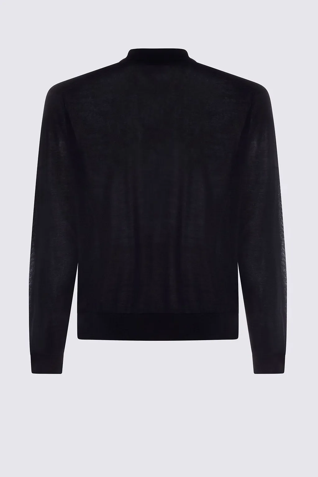 Seven Gauge Button-Up Knit Shirt