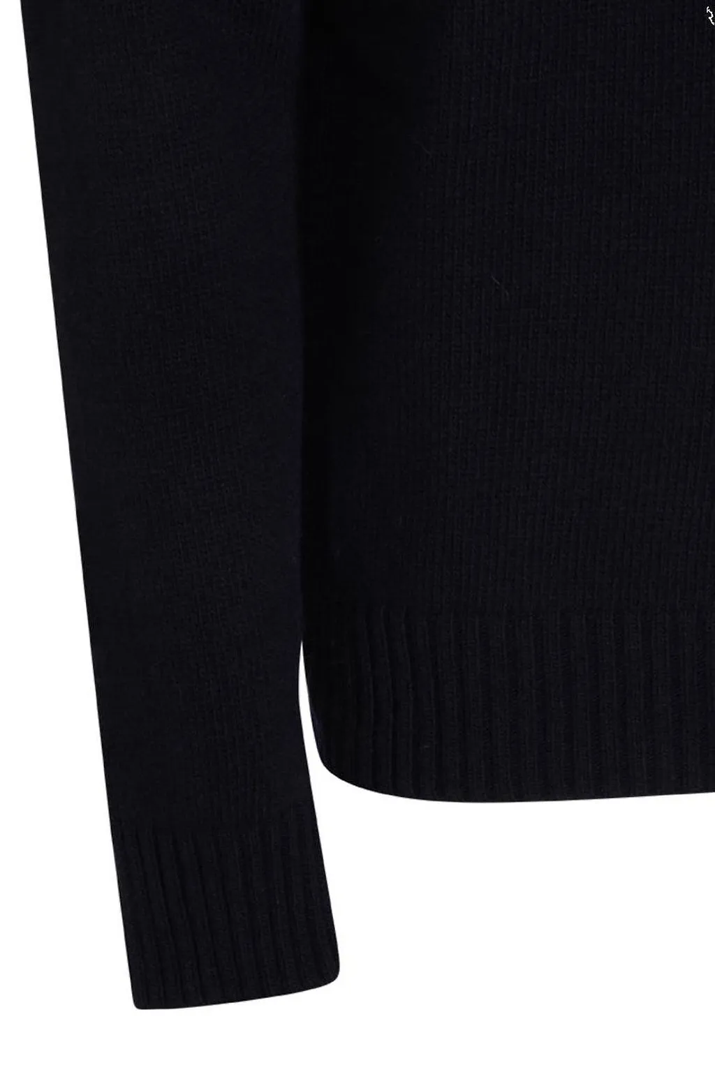 Seven Gauge Crewneck Knitted Jumper
