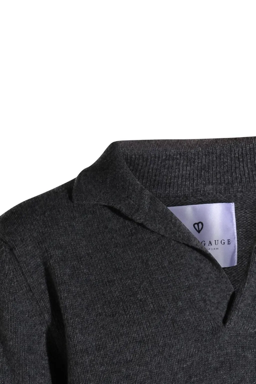 Seven Gauge Long-Sleeved Polo Jumper
