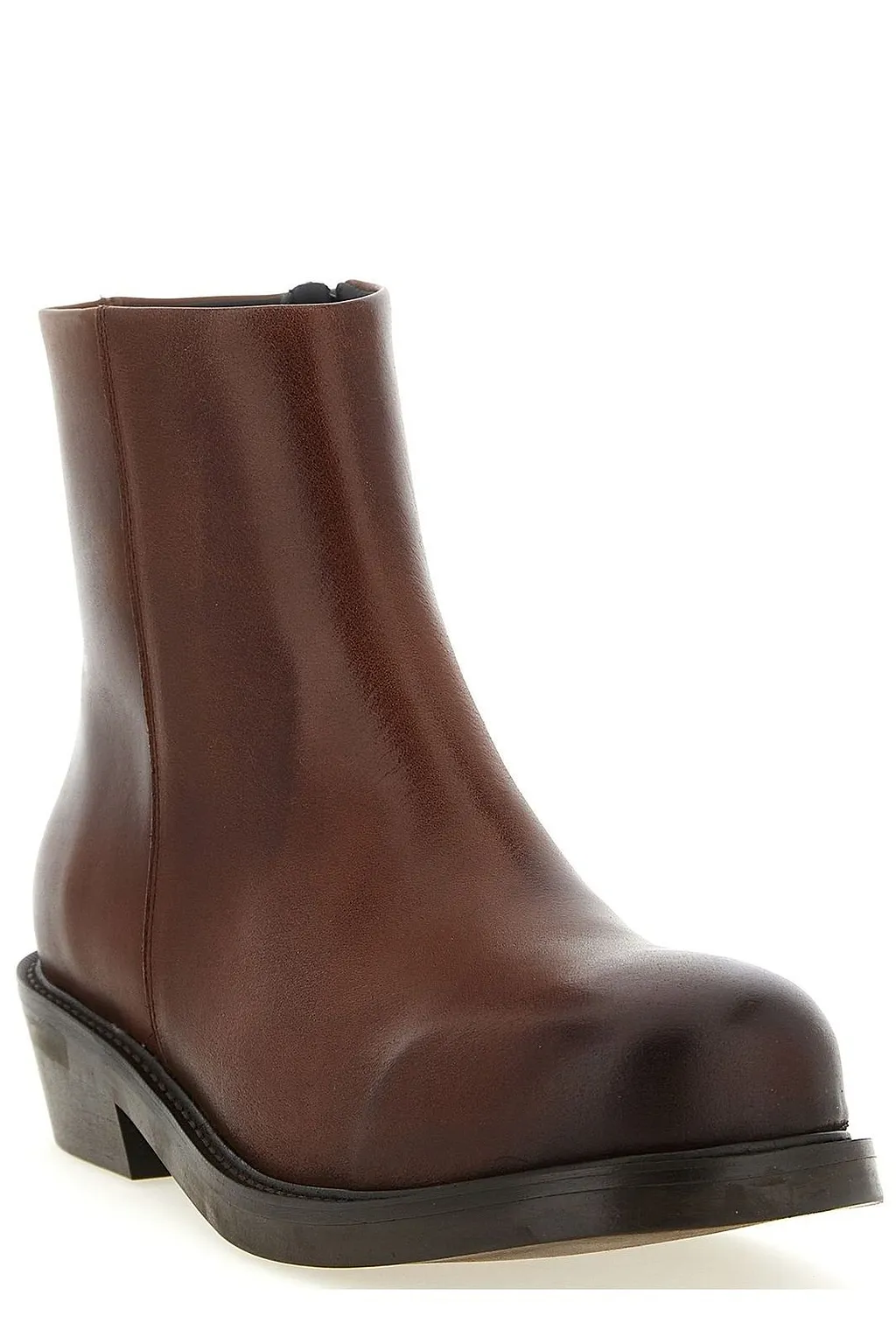 SÉFr Lerato Side-Zip Ankle Boots