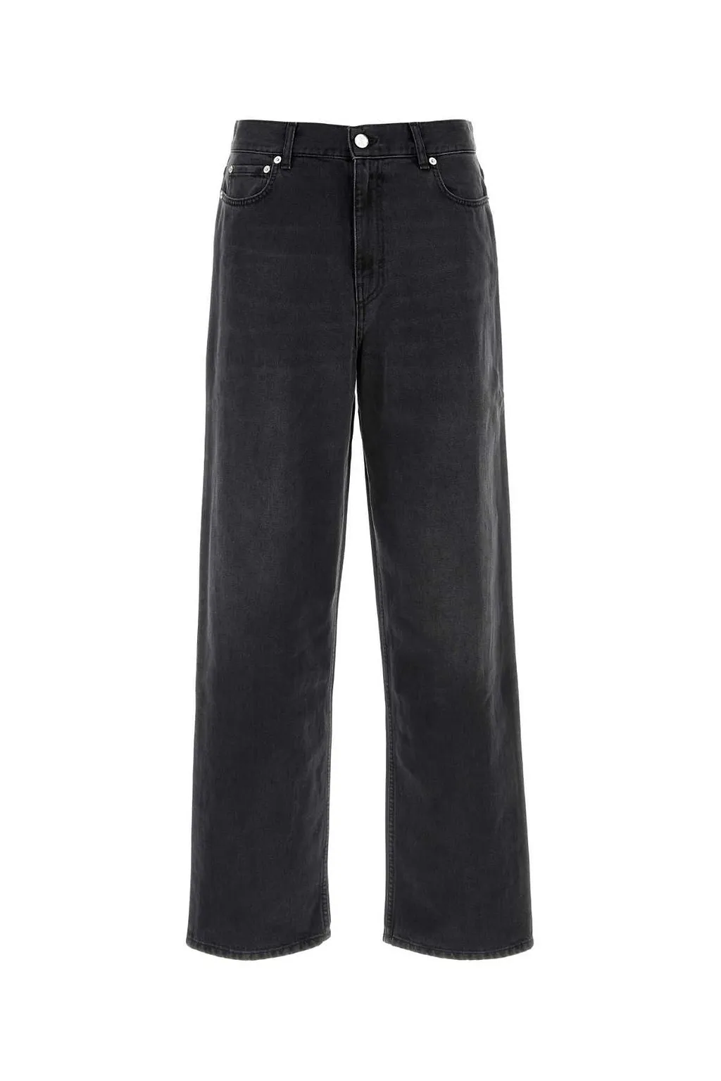 SÉFr Logo Patch Wide Cut Jeans