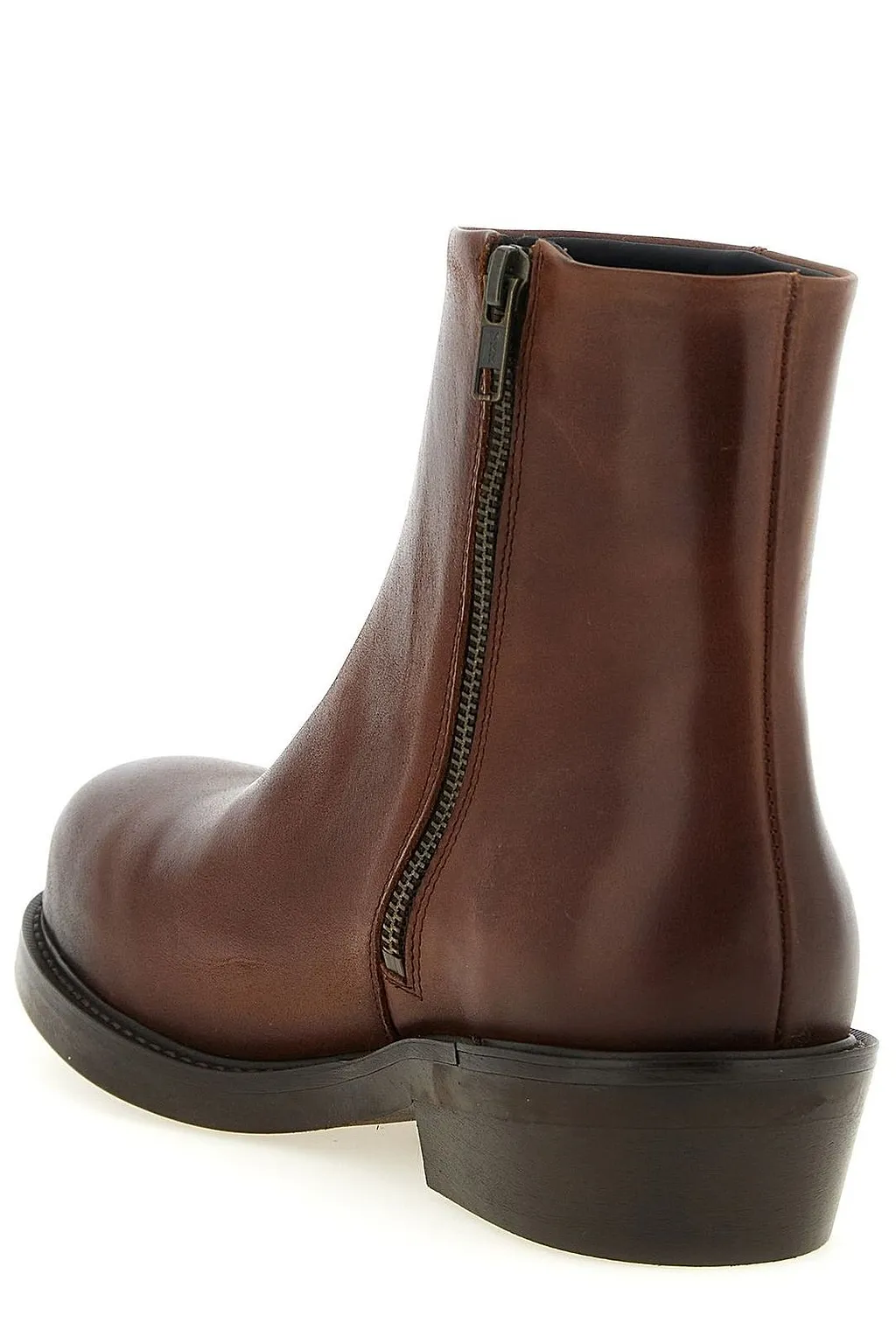 SÉFr Lerato Side-Zip Ankle Boots