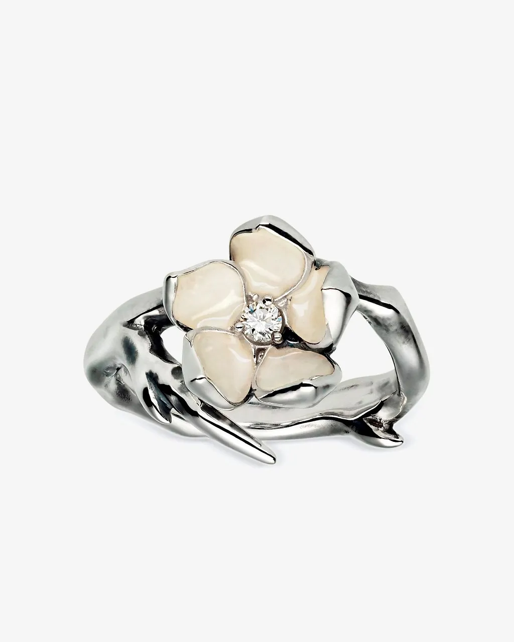 Shaun Leane Cherry Blossom Single Flower Ring