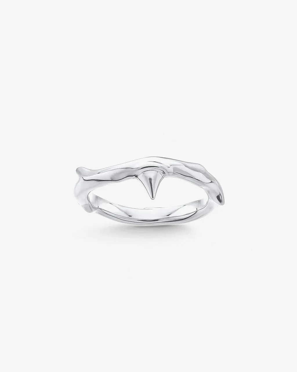 Rose Thorn Band Ring