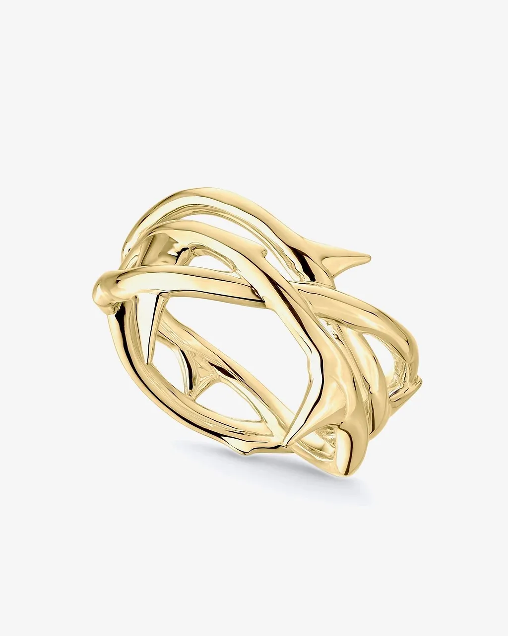 Shaun Leane Rose Thorn Triple Band Ring