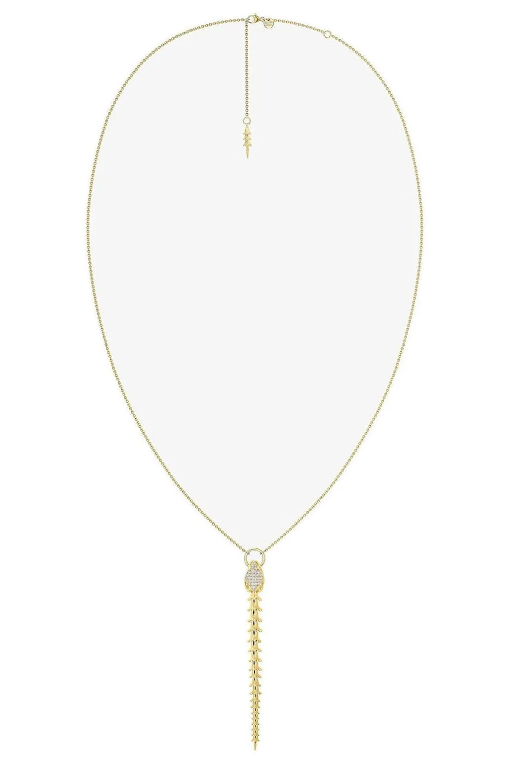 Serpents Trace Drop Pendant Necklace