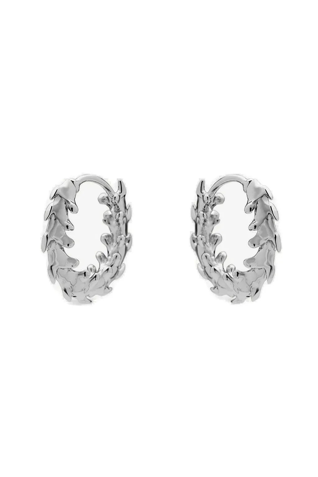 Serpent's Trace Mini Hoop Earrings
