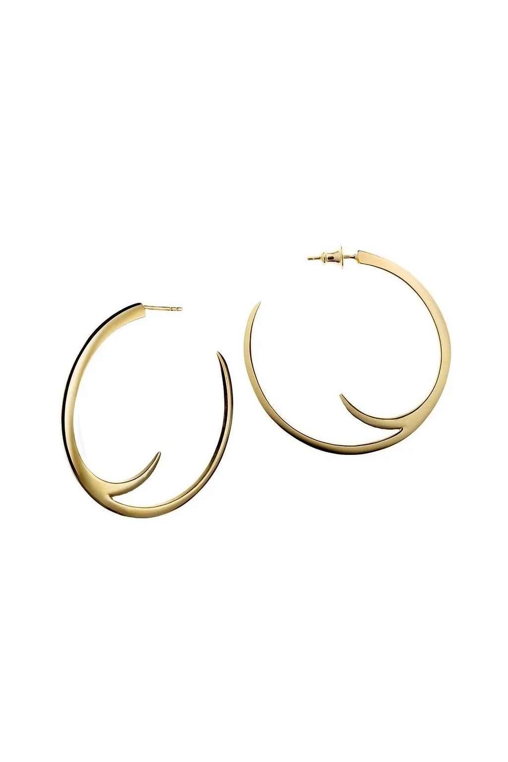 Shaun Leane Talon Cat Claw Large Hoop Earrings