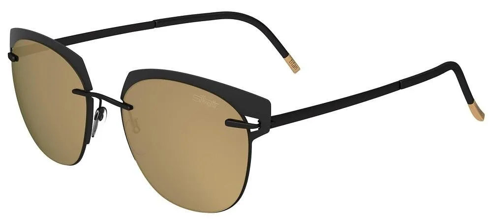 Silhouette Accent Shades Square Frame Sunglasses