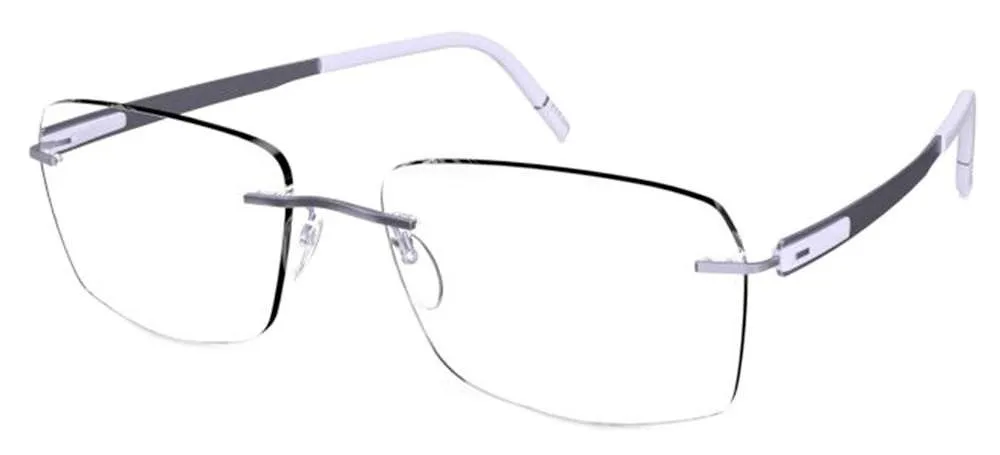Silhouette Blend Geometric Frame Glasses