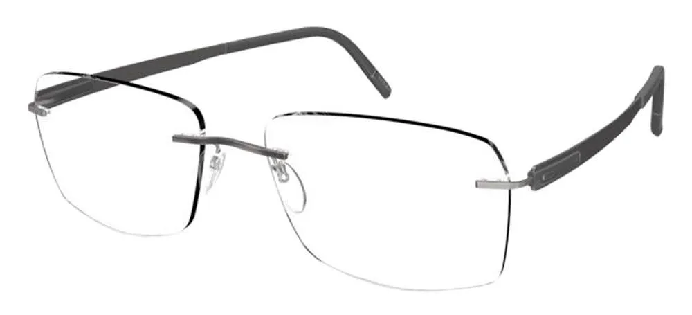 Silhouette Blend Geometric Frame Glasses