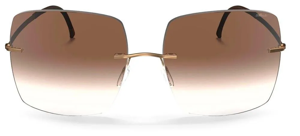 Silhouette Cadaques Rimless Frame Sunglasses