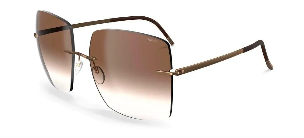 Silhouette Cadaques Rimless Frame Sunglasses