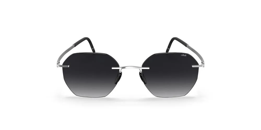 Silhouette Cabrillo Geometric Frame Sunglasses