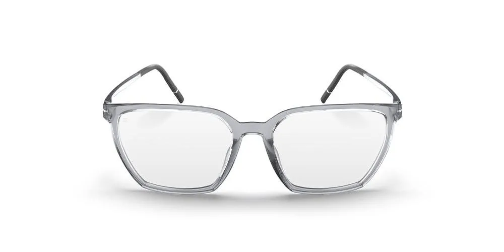 Clear Sky Geometric Frame Glasses