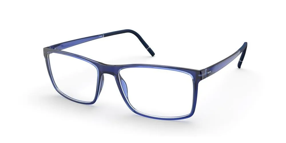 Silhouette Rectangle Frame Glasses
