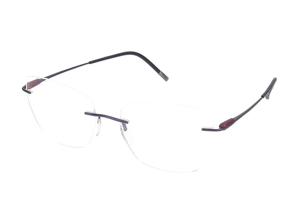Silhouette Rimless Rectangle Glasses