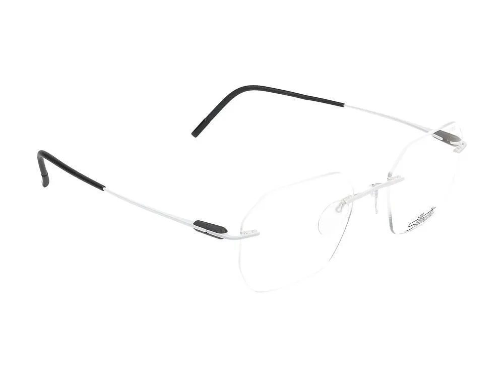 Silhouette Rimless Rectangular Glasses And Frames