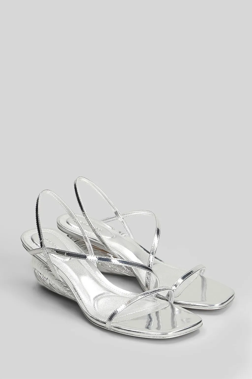 Bridget Shell Wedge Sandals