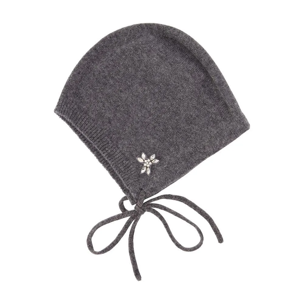 Simone Rocha Embellished Tie Beanie Hat