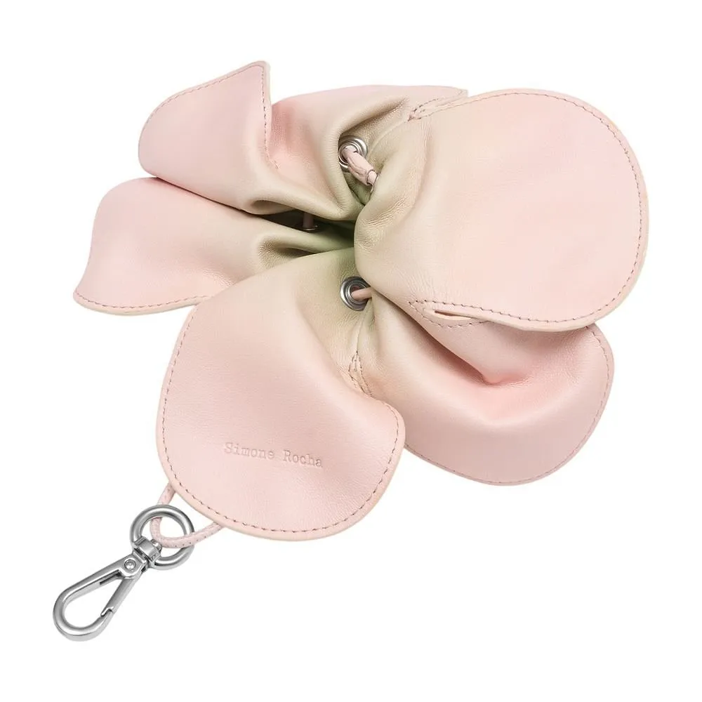 Simone Rocha Flower Embellished Coin Purse