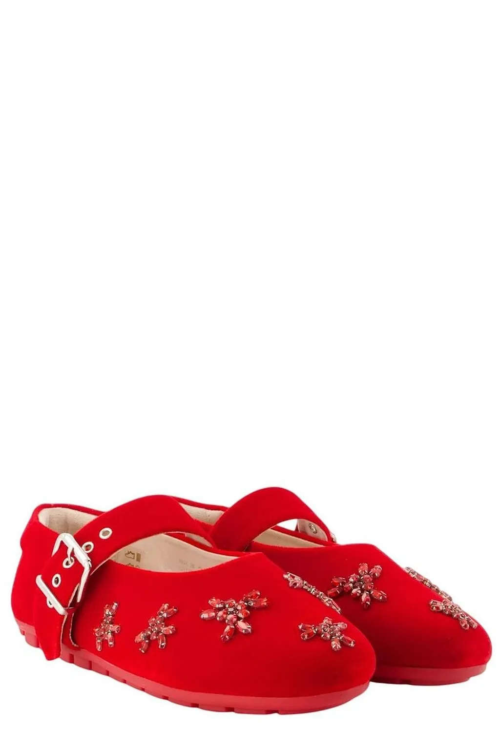 Simone Rocha Turbo Embellished Ballet Flats