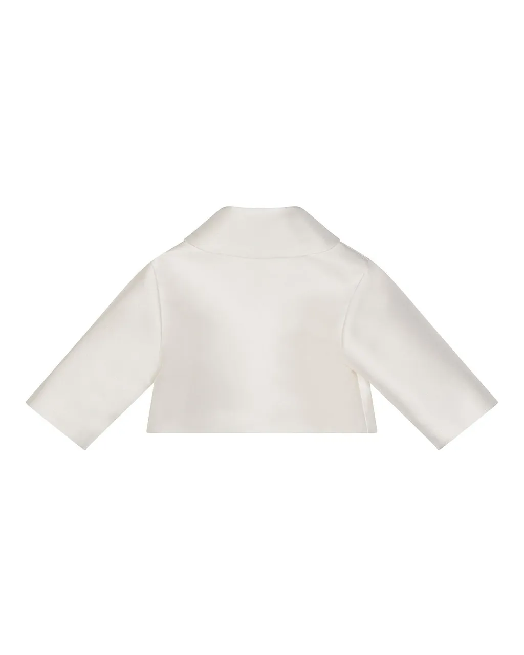 Simonetta Flower-Embellished Long Sleeved Jacket