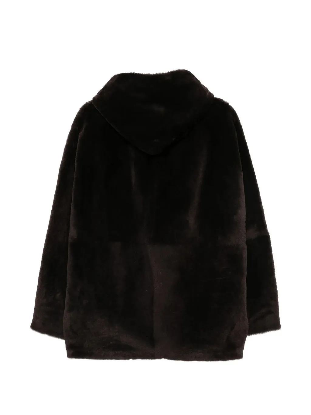 Simonetta Ravizza Hooded Zip-Up Coat