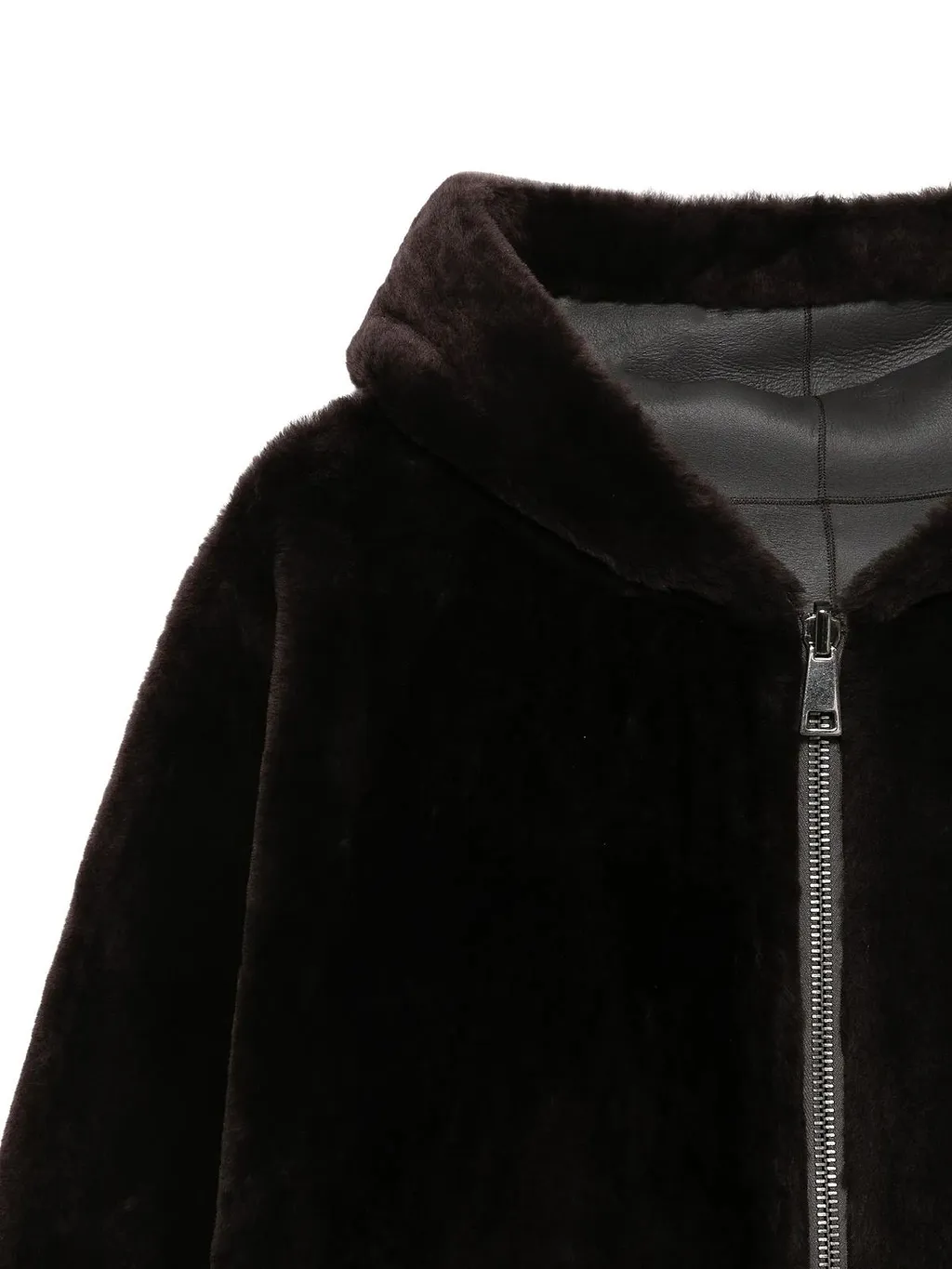 Simonetta Ravizza Hooded Zip-Up Coat