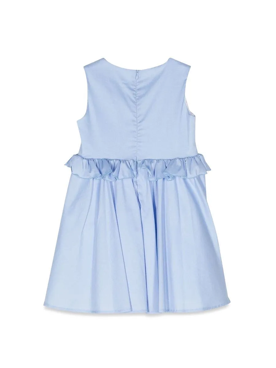 Simonetta Ruffled Sleeveless Dress