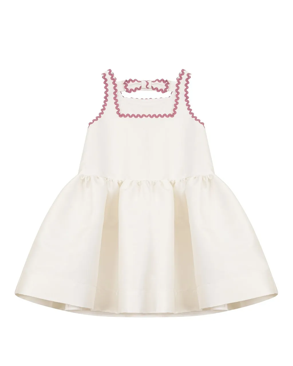 Ruffled Sleeveless Dress