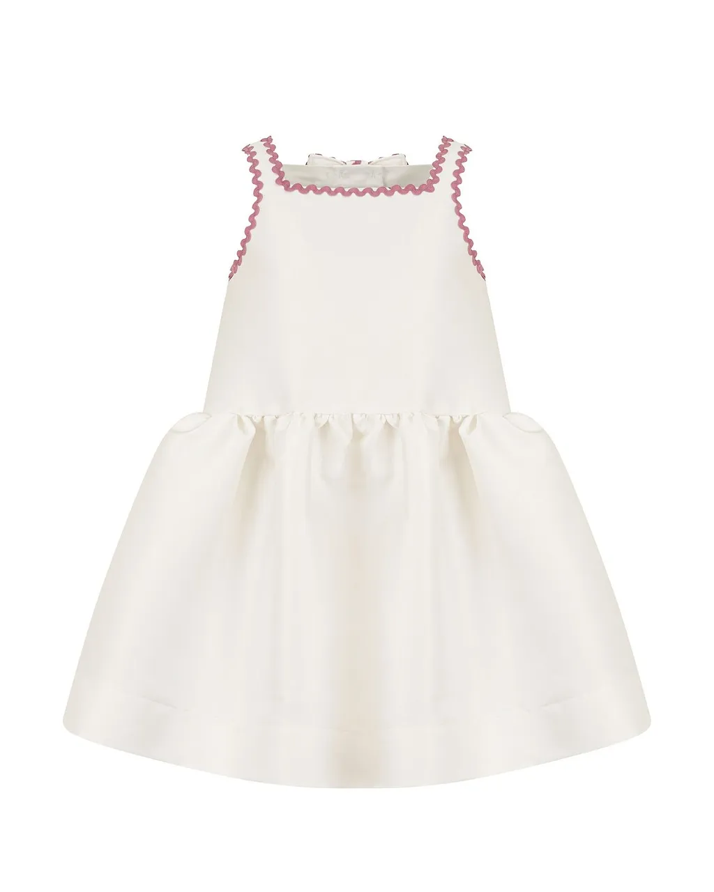 Ruffled Sleeveless Dress