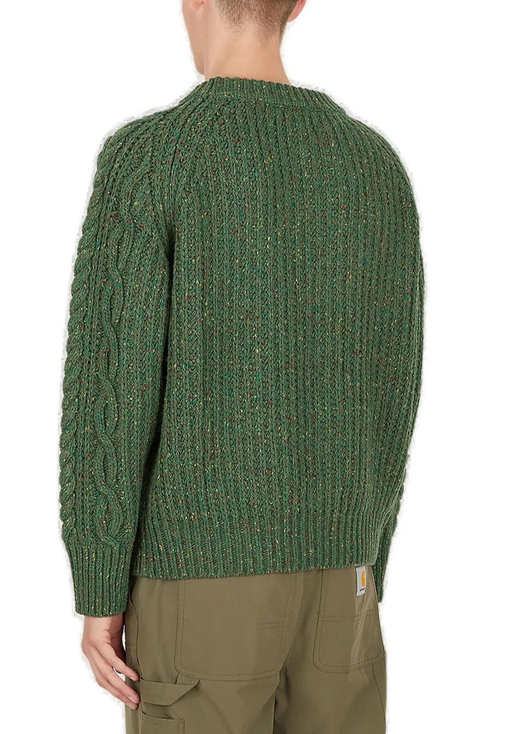 Sky High Farm Cable-Knit Crewneck Jumper
