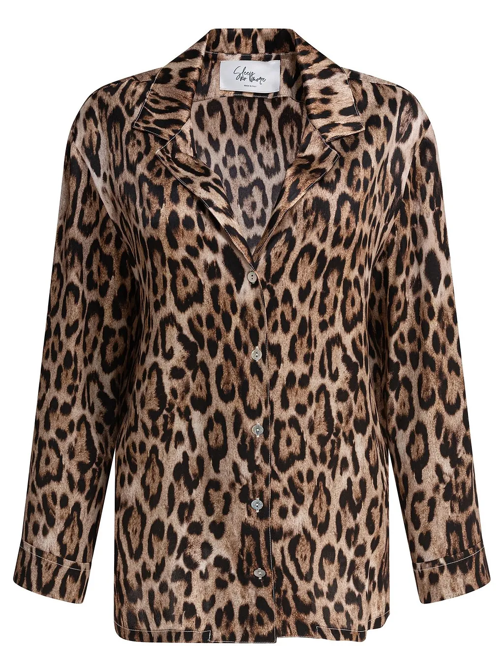 Sleep No More Button-Up Top